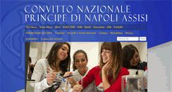 Desktop Screenshot of convittoassisi.com