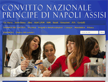 Tablet Screenshot of convittoassisi.com